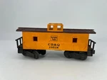 Kusan Auburn Kmt #13518 Gauge Burlington Route Caboose Fair Condition. Fixed Price $8.49.