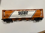 Mth 30-75115 4-BAY Sclair Cylindrical Hopper Ln/box. Fixed Price $35.00.