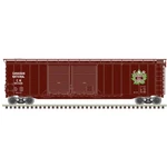Atlas Model Railroad Ho 50' Postwar Box Car Canadian National 551387 ATL20006572. Fixed Price $39.95.