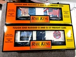 Mth Rail King Firefighter Boxcar Train Set Rescue & Ground Zero 9/11 Wtc 2001. Fixed Price $159.95.