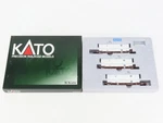 Kato #106-6111 Bnsf Railway Gunderson Maxi-iv Double Stack Car 3-UNIT Set. Fixed Price $158.95.