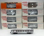 Lionel Pennsylvania 15 Aluminum Car Passenger Set Used 6-9569 9575 7208. Fixed Price $494.99.