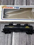Ho Scale Lionel, Triple Dome Tank Car, Dow Chemicals, Black, #48416. Fixed Price $13.50.