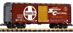 Piko G Scale New 2026 Santa Fe (sf) Steel Boxcar #11527 38926. Fixed Price $99.99.
