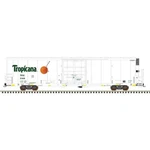 Atlas Ho Scale Trinityrail 64' Modern Reefer Tropicana #3044 20007325. Fixed Price $52.43.