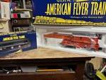 American Flyer Gauge Southern Pacific TTO8 2000 Crane 6-48218 W/ Gondola Nib. Fixed Price $105.00.