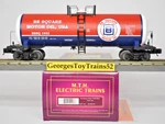 Mth Premier 3-RAIL Sc #1932 Be Square Motor Oil Single Dome Tank Car 20-96124. Fixed Price $50.00.