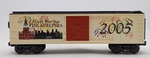 Mth 30-74184 Gauge New Years 2005 Box Car Ln. Fixed Price $19.19.