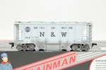Atlas Scale N&w Norfolk Western PS2 Covered Hopper Car #71370 Weathered. Fixed Price $28.00.
