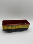 Marx Baltimore Ohio Coal Train Car Tin Litho 4-WHEEL 241708 Yellow B&o 6". Fixed Price $8.75.