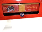 Lionel # 2328220 Anheuser Busch Budweiser Clydesdale Reefer Car -new Box Look!. Fixed Price $84.99.