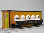 Mth Railking Halloween Gondola Car With Flickering Lighted Ghosts 30-72226 New. Fixed Price $74.84.