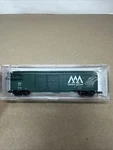 Atlas 3630 50' Double Door Box Car Vermont Railway #617 N-scale. Fixed Price $26.17.