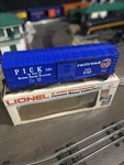Lionel Gauge Pickens #9789 Route Of National Railway Boxcar #6-9789U. Fixed Price $19.99.