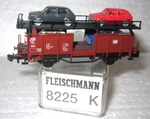 Fleischmann 8225K Db Double Deck Car Transporter & Vw Golfs Ep Iv Nos Nib Ovp. Fixed Price $33.95.
