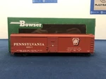 Bowser Ho Pennsylvania #48511 (shadow Keystone) X32D 50 Box Car 41658. Fixed Price $19.99.