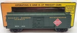 Mth 30-79475 Railway Express Agency Operating Boxcar With Signal Man #6542. Fixed Price $69.99.