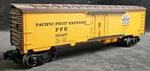 Gauge 3-RAIL Lionel 6-26199 Pfe Wp Western Pacific Feather Reefer #55327. Fixed Price $20.00.