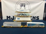 K-line Ttx #77024 All-purpose Spine 5-CAR Set W/ Containers 2-RAIL No Box. Fixed Price $169.99.
