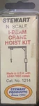 Stewart Scale I-beam Crane Hoist Kit #1214 Industrial Structure Nos Usa -e. Fixed Price $24.99.