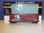 K-line 762 7482 Nyc Historical Art Wood-sided Reefer. Fixed Price $38.85.