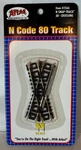 Atlas 2566 Scale Code 80 30 Degree Crossing Nickel Silver Snap-track. Fixed Price $11.33.