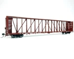 Rapido Ho Scale New Nsc 73' Centerbeam Lumber Flat Car Bnsf #563181 174002. Fixed Price $50.47.