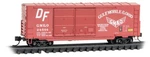 Micro-trains Mtl N-scale 40FT Dd Box Car Gulf Mobile & Ohio/gmo (red) #24584. Fixed Price $25.69.