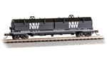 Bachmann 55' Steel Car Angled Hood W/coil Load Norfolk & Western #16 BAC71454. Fixed Price $46.00.