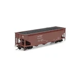 Athearn 40' Offset Coal Hopper W/load Atsf #78511 ATH33077 Rolling Stock. Fixed Price $43.99.