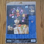 Vintage Joy Of Spring Counted Cross Stitch Kit Still-life Size 12 X16 Janlynn. Fixed Price $22.87.