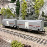 2 Ifms Axle Refrigerated Cars, Fs, Ep - Rivarossi HR6604 Ho 1/87. Fixed Price $89.38.