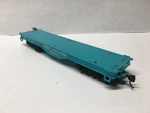 Bachmann Trains Ho Scale Great Northern 6-AXLE Flatcar #42764. Fixed Price $10.00.