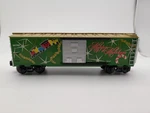 Vintage K-line 96 Classic Christmas Box Car K641-7401 Scale Holiday No. Fixed Price $15.00.