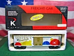 K-line K641-7409 Gauge Season's Greetings Musical Christmas Carols Boxcar Nib. Fixed Price $39.71.