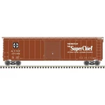 Atlas 20007525 Ho Scale 50' Postwar Single Door Box Car Santa Fe Road # 17106. Fixed Price $45.09.