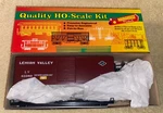 Lv Lehigh Valley Brown 40 Modern Boxcar Roundhouse Kit #01122 Mint New Nos. Fixed Price $12.00.