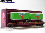 Mth Premier Union Pacific Flat Car W/ Pup Trailer Scale 20-95715-21270 New. Fixed Price $98.84.