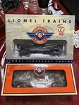 Lionel 6-36726 Santa Fe Operating Searchlight Car & 6-26759 Lines Coal Dump. Fixed Price $130.00.