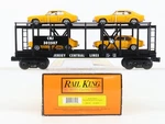 3-RAIL Mth 30-76245 Cnj Jersey Central Auto Carrier #302507 Wford Capris Cars. Fixed Price $55.95.