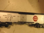 Lionel 6-9855 Swift Premium Reefer Car With Original Box. Fixed Price $30.99.