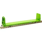 Atlas Ho Scale 62' Bulkhead Flatcar Boise Cascade Mdw 1123 (green) 20006456. Fixed Price $27.99.
