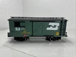 New Bright Scale Burlington Northern Box Car #973 For Train, Set Layout. Fixed Price $13.99.