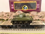 Mth 20-90545 Chesapeake And Ohio Flatcar W/ Sherman Tank 6 Set Weathered. Fixed Price $399.99.