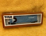 Tyco Ho Scale Cp Rail 50 Ft Plug Door Box Car 9208 Blue - 339D. Fixed Price $10.00.