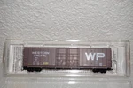 Mtl Micro Trains Line 102050 Scale Western Pacific 60' Double Door Boxcar 3767. Fixed Price $24.99.