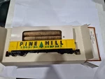 Vintage Tyco Ho Scale B914-2 Pine Hill Logging Company 40' Gondola W/ Logs B16. Fixed Price $18.89.