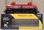 K-line 0/0-27 Scale Cook's Paints Two Dome Tank Car K635-8012. Fixed Price $29.99.