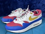 Nike Air Max Id Gundam Red Blue Yellow White Men's Size 9.5 943756-901. Fixed Price $120.00.