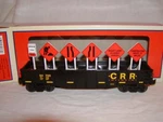 Lionel 6-84766 Railroad Gondola With Construction Signs O-27 2018 Mib New Sealed. Fixed Price $56.00.